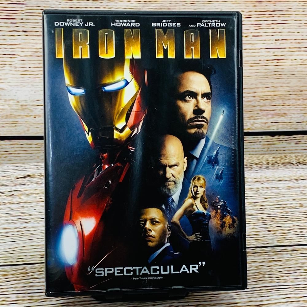 Iron Man [2008 DVD] Movie‎ Robert Downey Jr Action Adventure Superhero Film